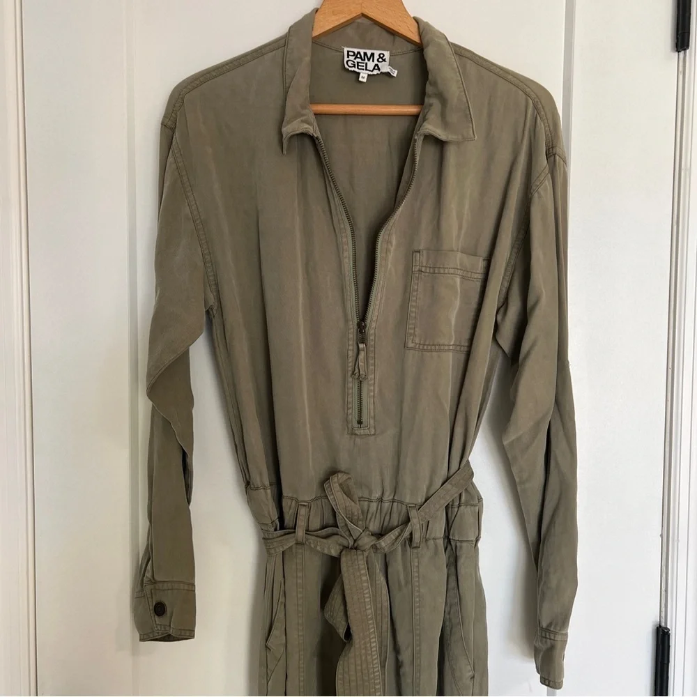 Pam & Gela Zip Jumpsuit - Picture 4 of 14